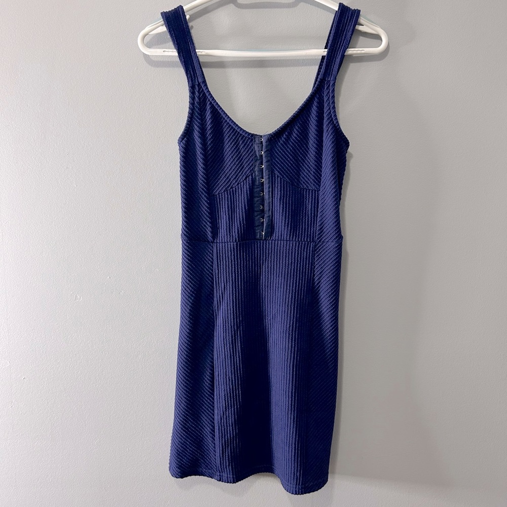 NWT Navy Bodycon Dress - Forever21